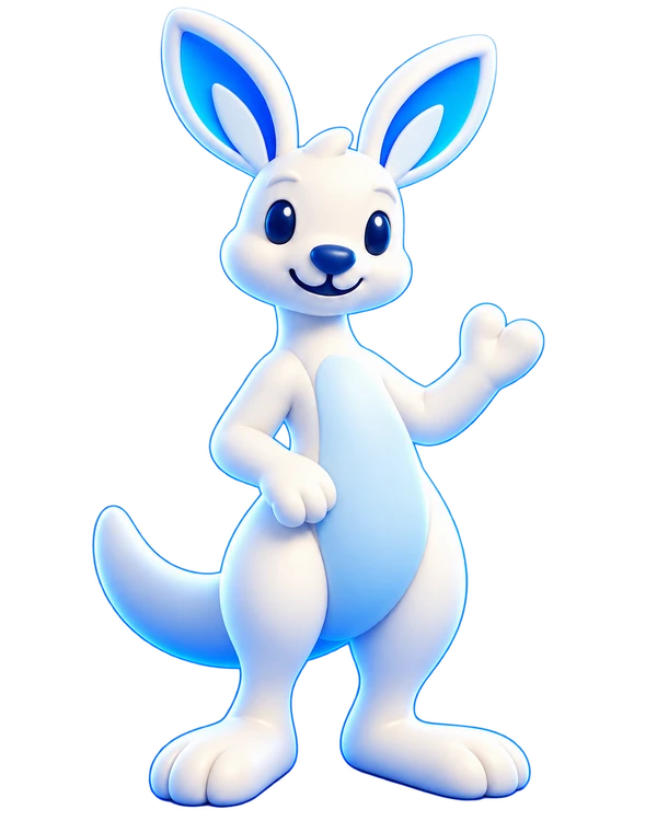 Roo, el canguro de Woorky